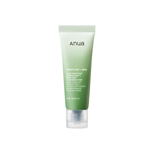 Anua Heartleaf Quercetinol Pore Deep Cleansing Foam 25ml/150ml