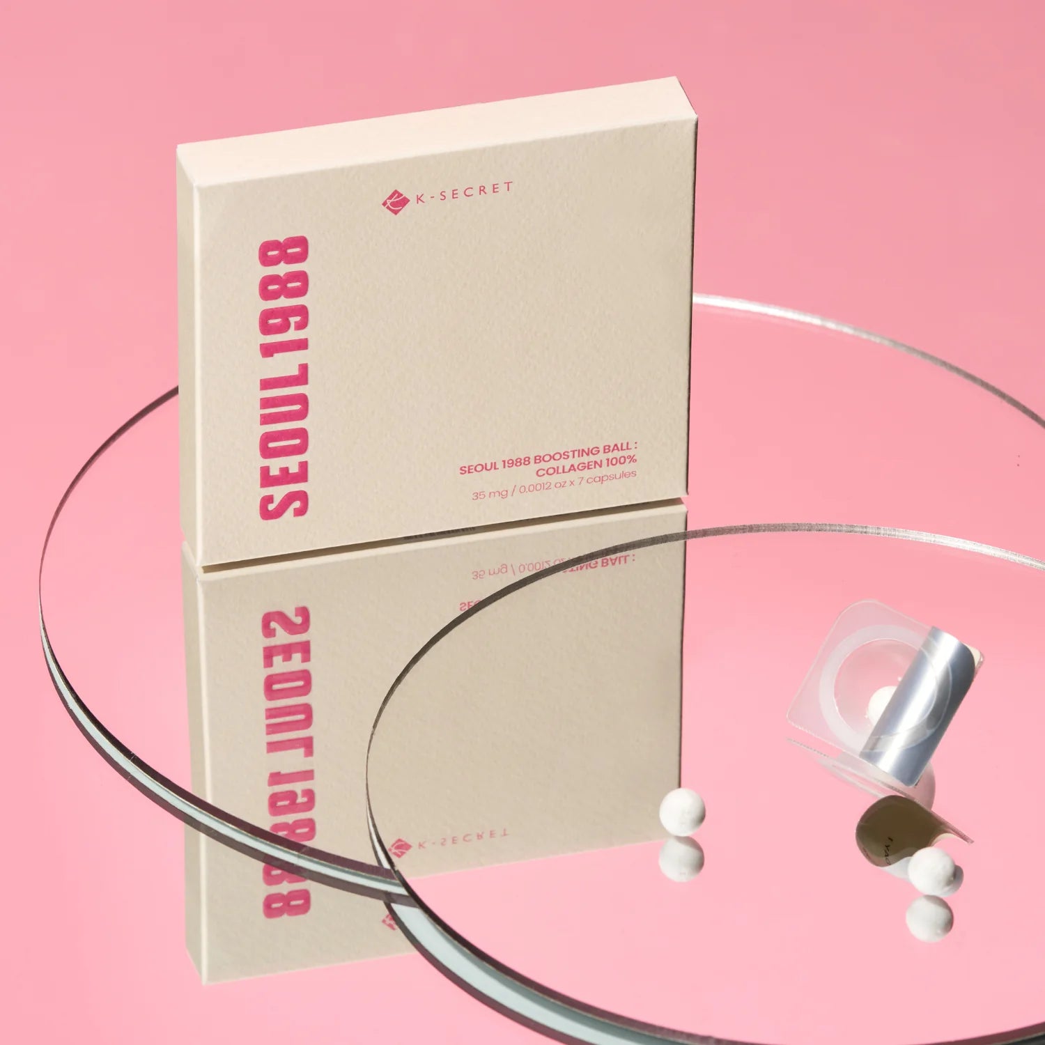 K-SECRET SEOUL 1988 BOOSTING BALL : COLLAGEN 100% 7 κάψουλες