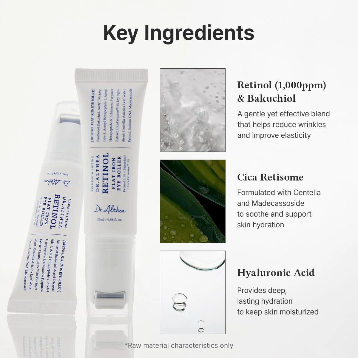 Dr.Althea- Retinol Flat Iron Eye Roller 25ml