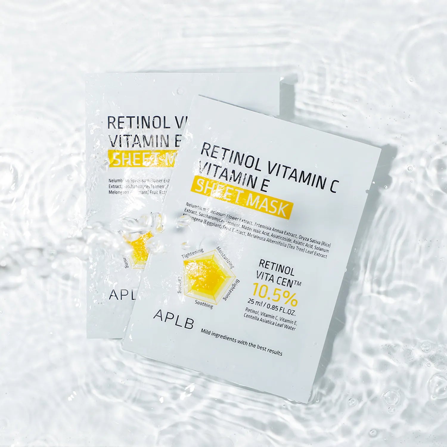 APLB-Retinol Vitamin C Vitamin E Sheet Mask