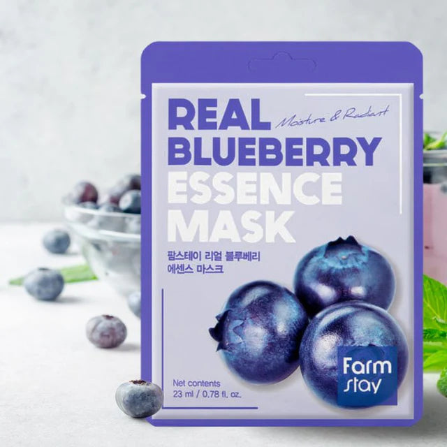 Farm Stay - Real Blueberry Essence Mask