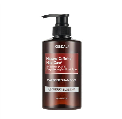 Kundal Caffeine Scalp Shampoo - Cherry Blossom 500ml