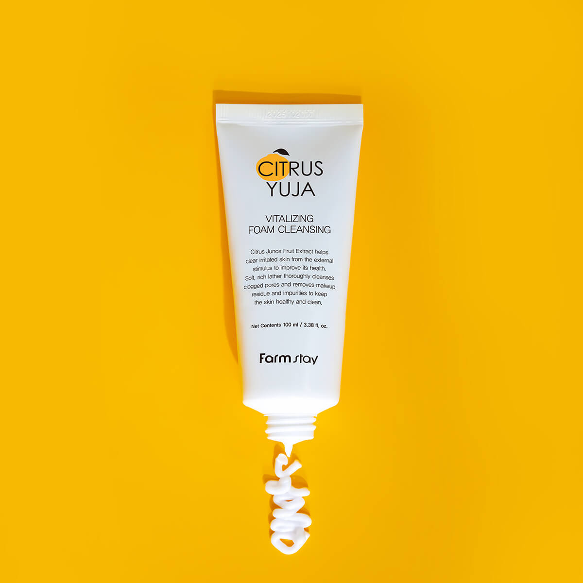 Farmstay Citrus Yuja Vitalizing Foam Cleanser 100ml