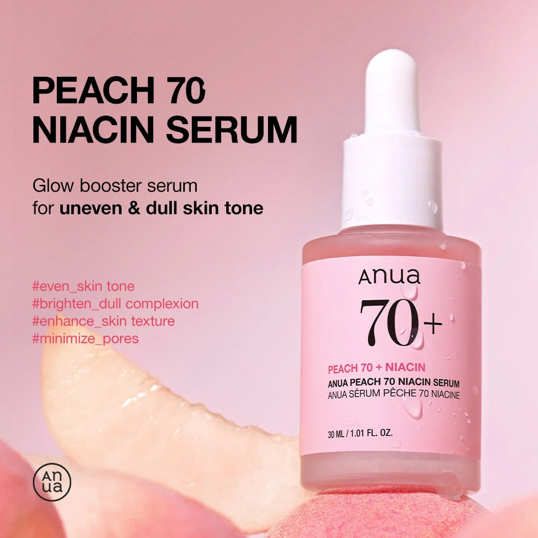 ANUA Peach 70% Niacinamide Serum 30ml